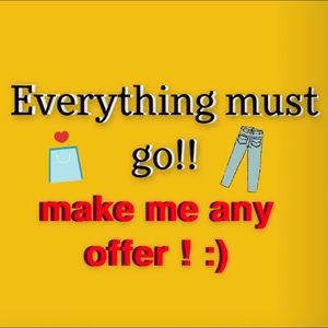 Make me any offers !